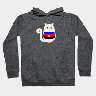 Polyamory Pride Cat Hoodie